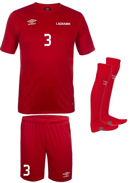 UMBRO GAME KIT LIGA - Red